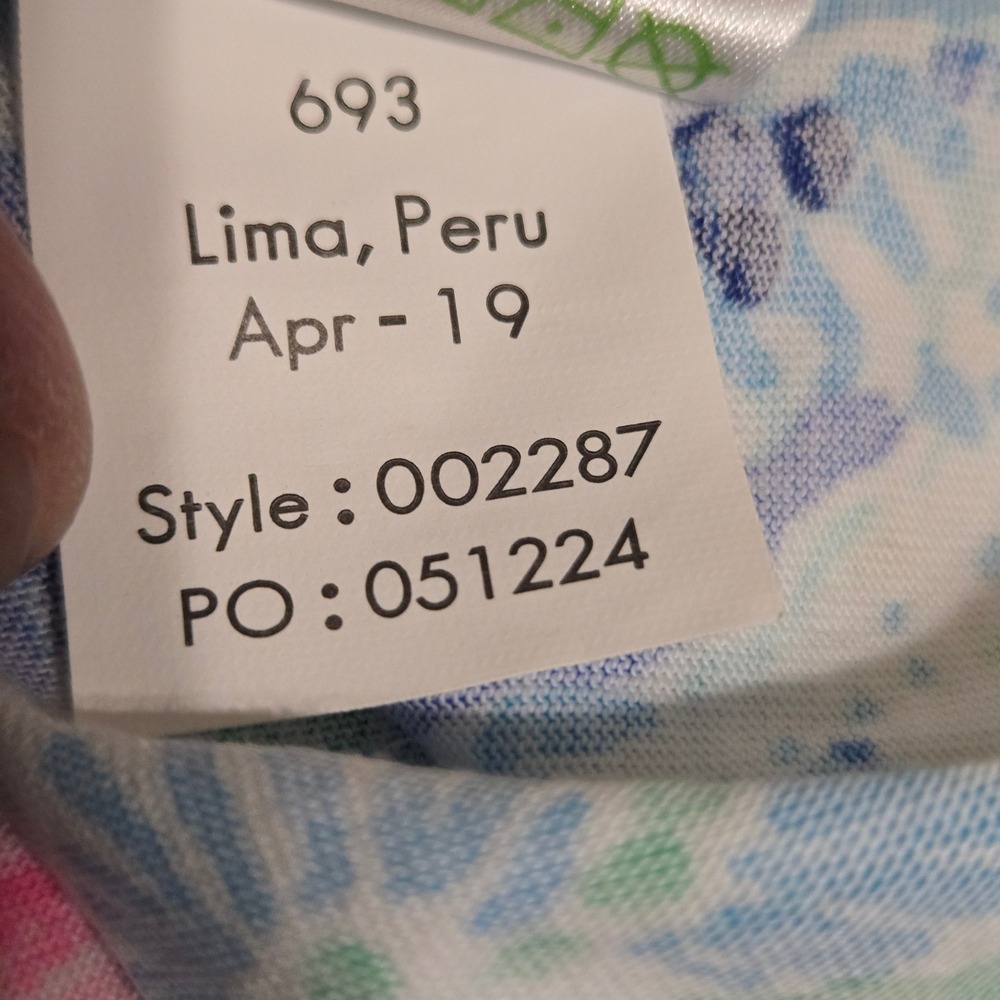 Lilly Pulitzer MARGOT Swing Dress Halter Neck Coral Print Women's Size Medium‎ - Picture 6 of 6